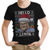 Hello Santa Sweater - Youth Apparel
