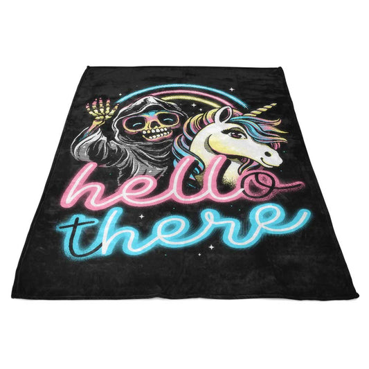 Hello There - Fleece Blanket