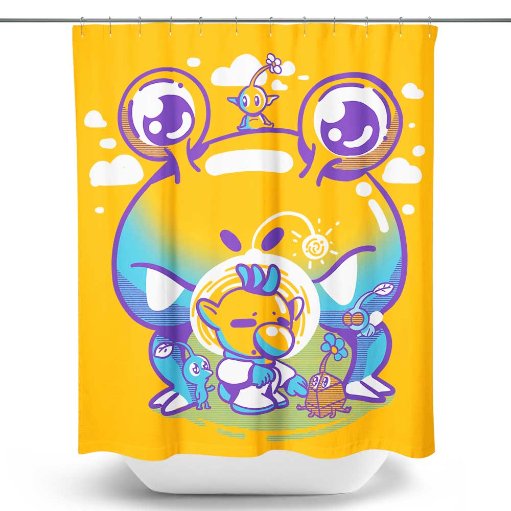 Hello to the Captain - Shower Curtain – Once Upon a Tee