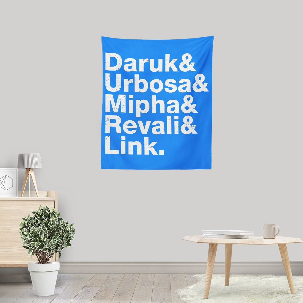 Her Champions - Wall Tapestry