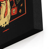 Here on Spooky Business - Canvas Print