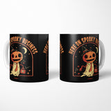 Here on Spooky Business - Mug