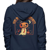 Here on Spooky Business - Hoodie