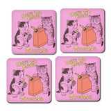 Here to Cause Trouble - Coasters