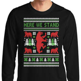 Here We Knit - Long Sleeve T-Shirt