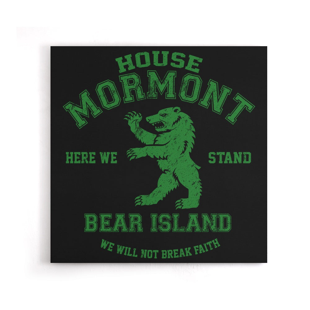 Here We Stand - Canvas Print