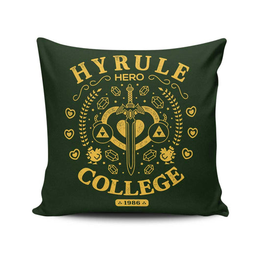 Hero College - Throw Pillow