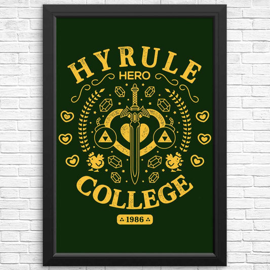 Hero College - Posters & Prints