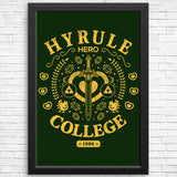 Hero College - Posters & Prints