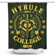 Hero College - Shower Curtain