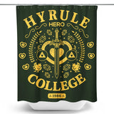 Hero College - Shower Curtain
