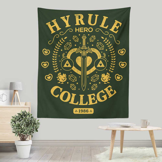 Hero College - Wall Tapestry