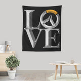 Hero Love - Wall Tapestry