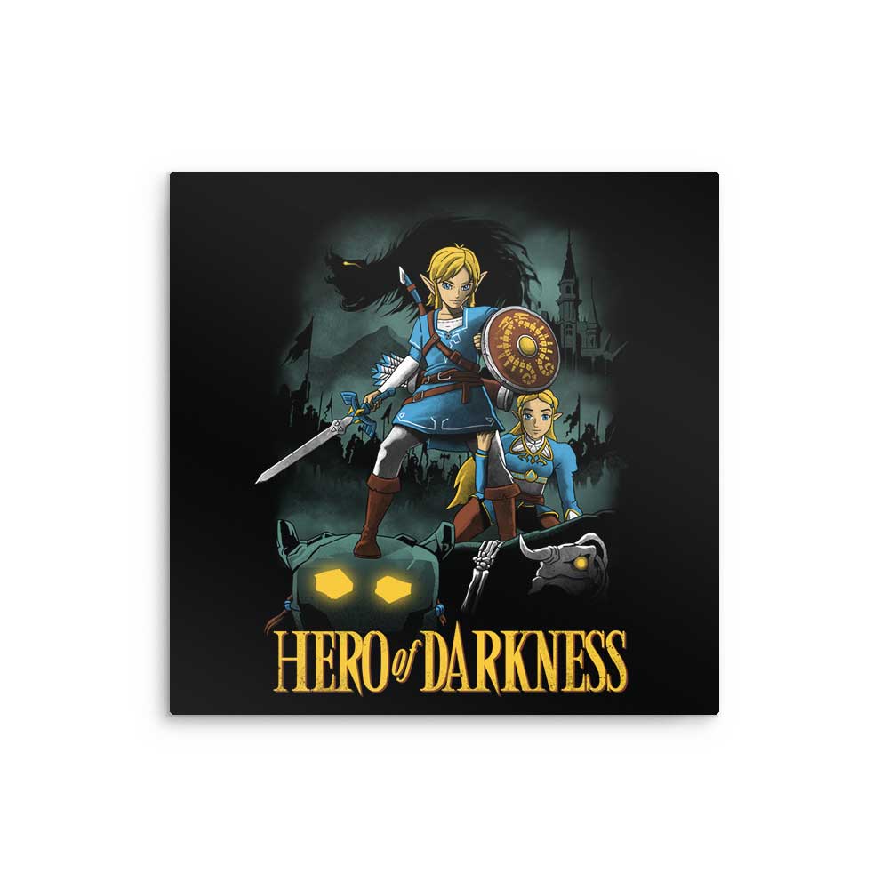 Hero of Darkness - Metal Print