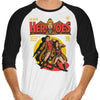 Heroes Comic - 3/4 Sleeve Raglan T-Shirt