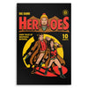 Heroes Comic - Metal Print