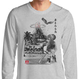 Hero's Awakening Sumi-e - Long Sleeve T-Shirt