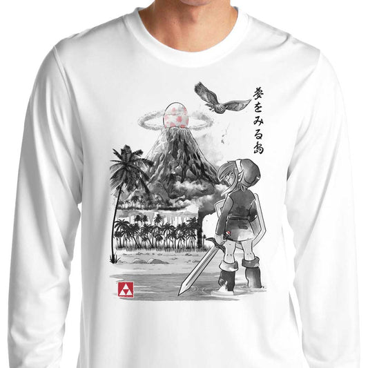 Hero's Awakening Sumi-e - Long Sleeve T-Shirt
