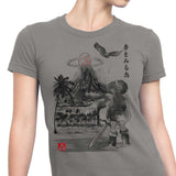 Hero's Awakening Sumi-e - Women's Apparel