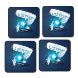 Hey Listen - Coasters