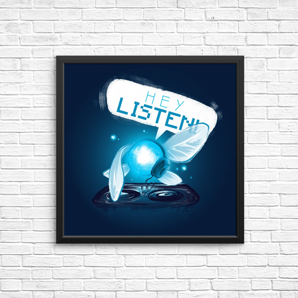 Hey Listen - Posters & Prints