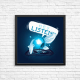 Hey Listen - Posters & Prints
