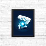 Hey Listen - Posters & Prints