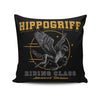 Hippogriff Riding Class - Throw Pillow