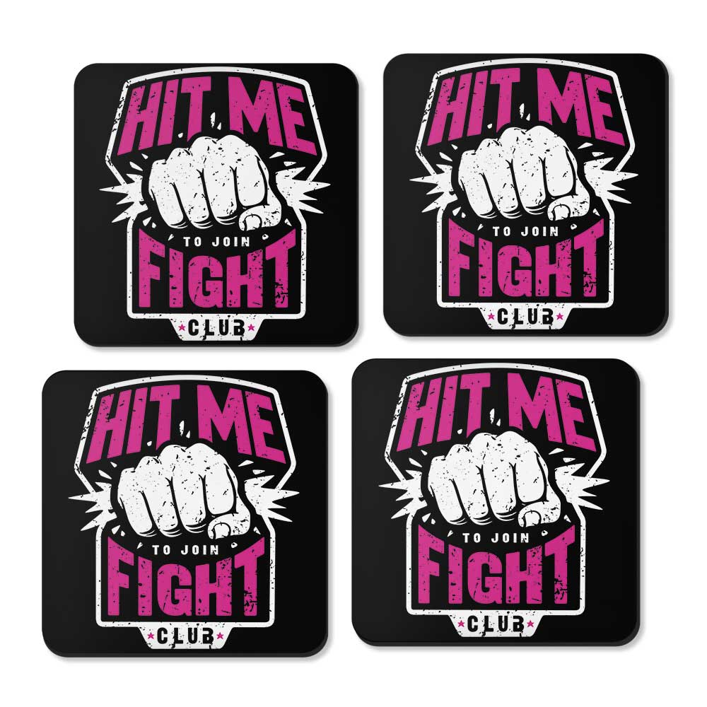 Hit Me - Coasters