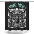 Hive King - Shower Curtain