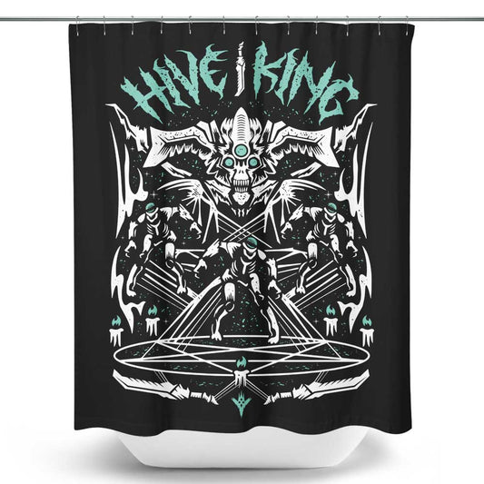 Hive King - Shower Curtain