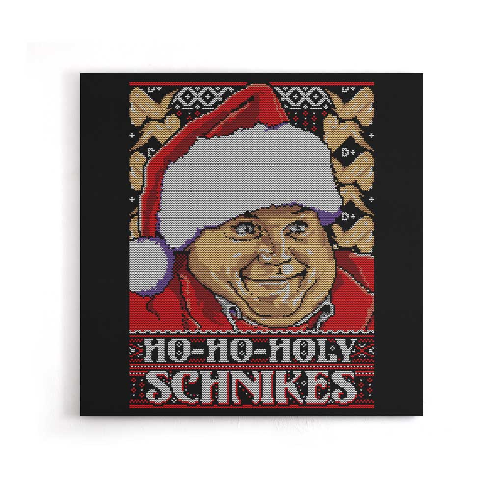 Ho-Ho-Holy Schnikes - Canvas Print