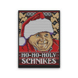 Ho-Ho-Holy Schnikes - Canvas Print