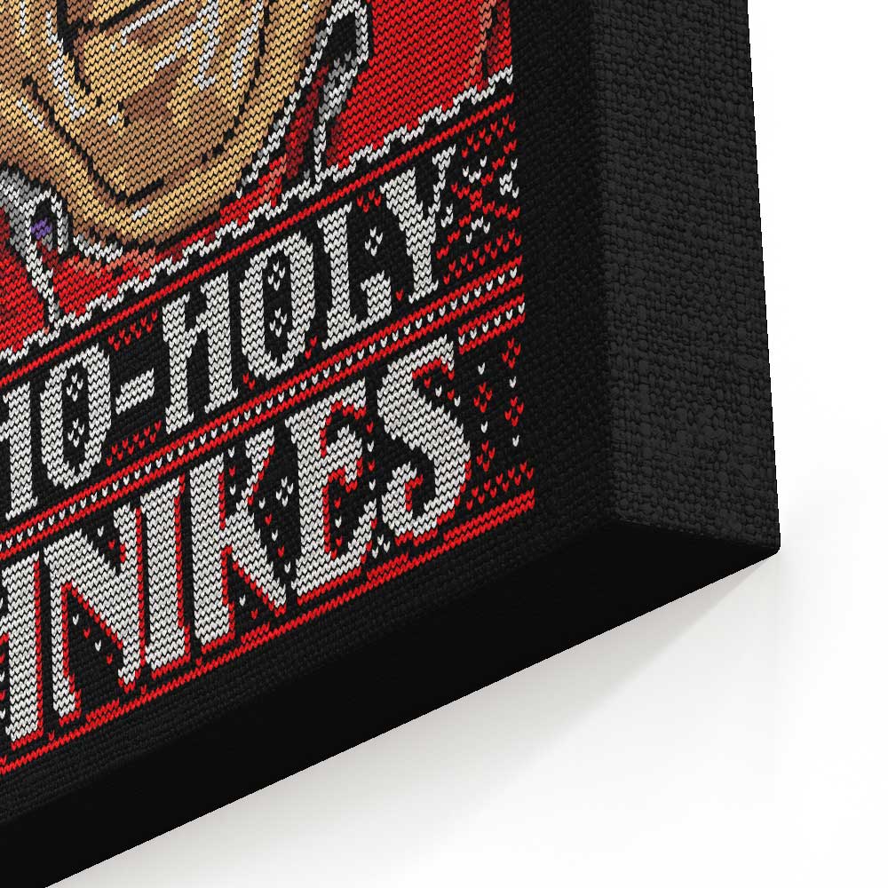 Ho-Ho-Holy Schnikes - Canvas Print