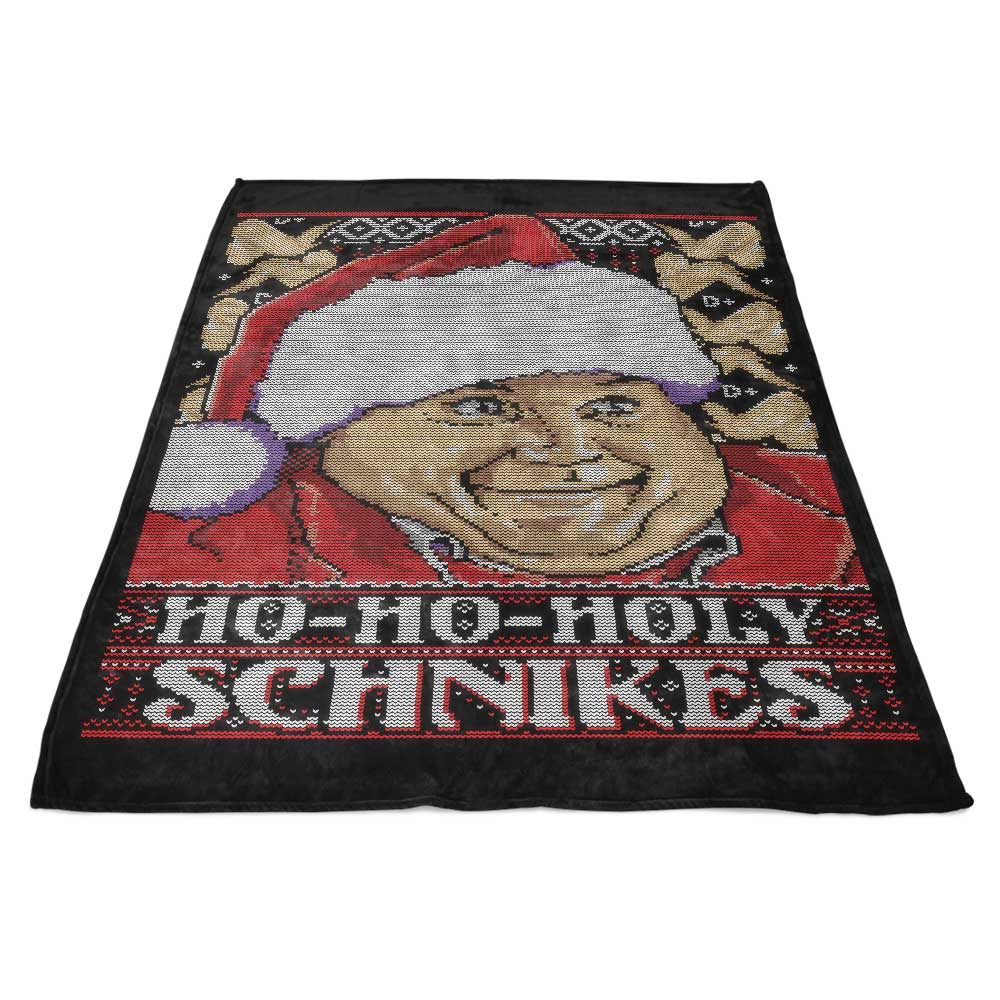 Ho-Ho-Holy Schnikes - Fleece Blanket