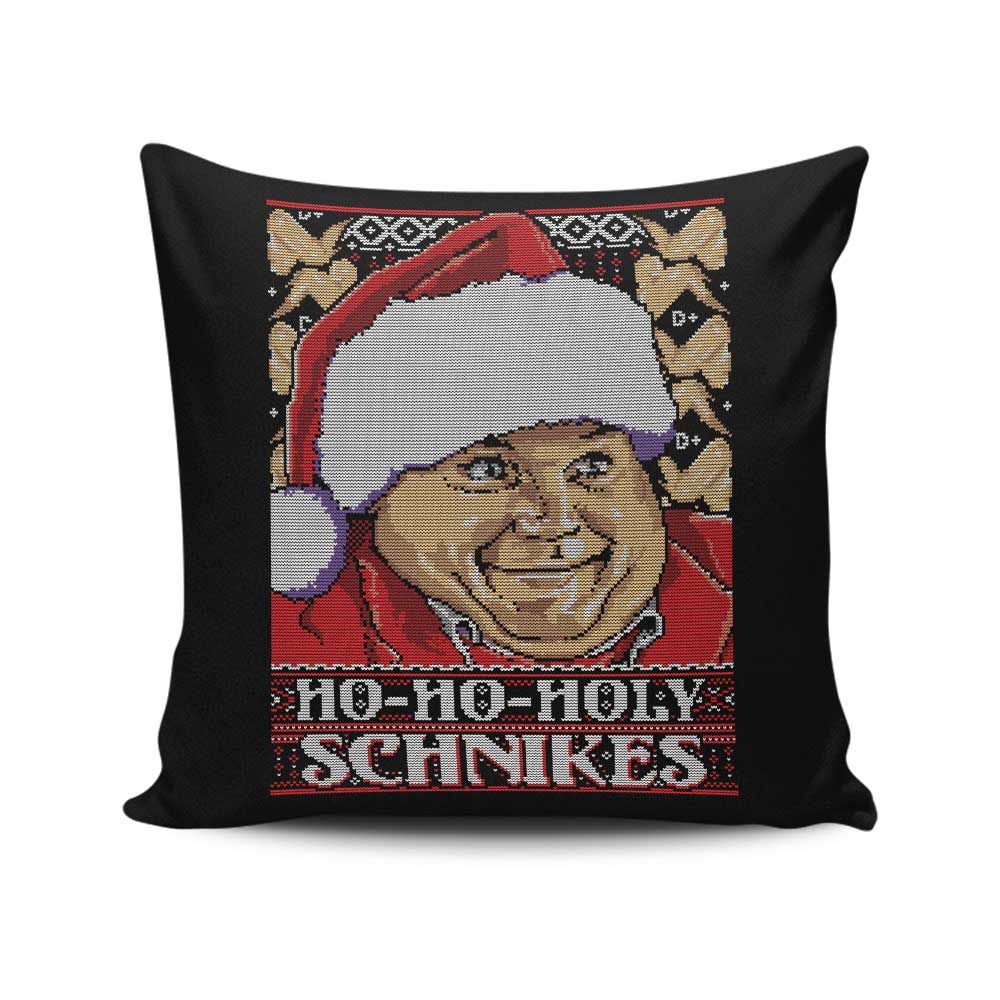Ho-Ho-Holy Schnikes - Throw Pillow