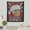 Ho-Ho-Holy Schnikes - Wall Tapestry