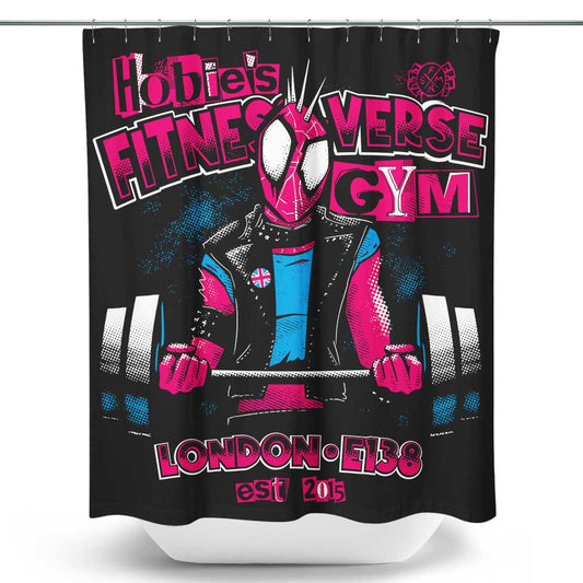 Hobie's Fitness Verse - Shower Curtain