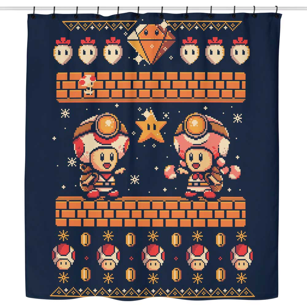 Holiday Captains - Shower Curtain