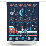 Holiday Far, Far Away - Shower Curtain