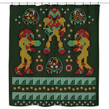 Holiday on Zebes - Shower Curtain