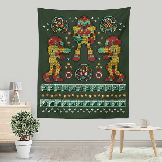 Holiday on Zebes - Wall Tapestry