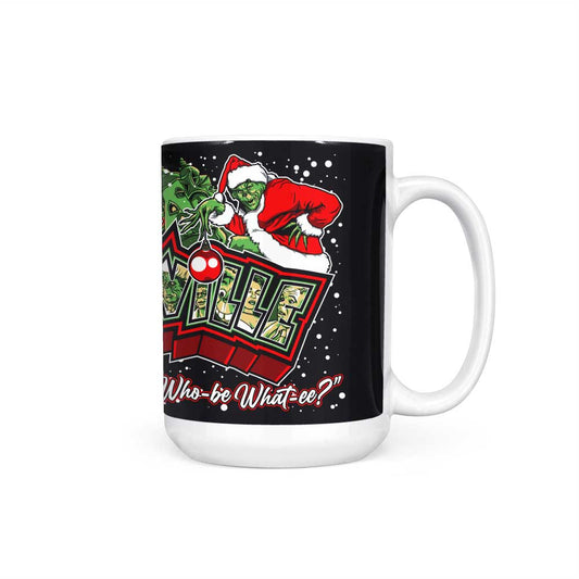Holiday Who-be What-ee? - Mug
