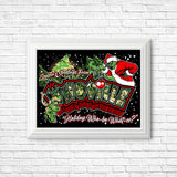 Holiday Who-be What-ee? - Posters & Prints