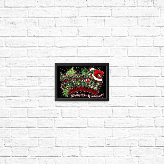 Holiday Who-be What-ee? - Posters & Prints