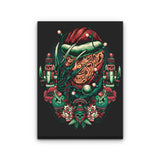 Holidays at Elm Street - Canvas Print