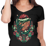 Holidays at Elm Street - Women's V-Neck