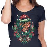 Holidays at Elm Street - Women's V-Neck