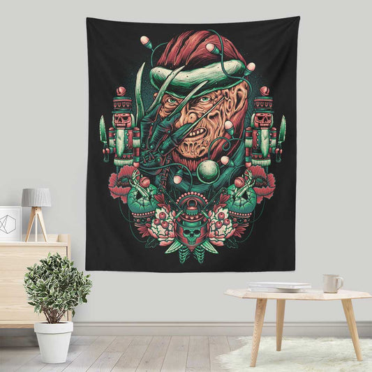 Holidays at Elm Street - Wall Tapestry