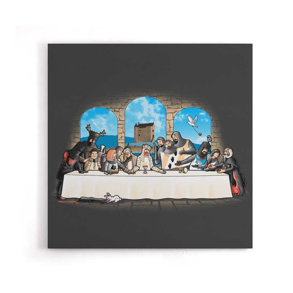 Holy Grail Dinner - Canvas Print